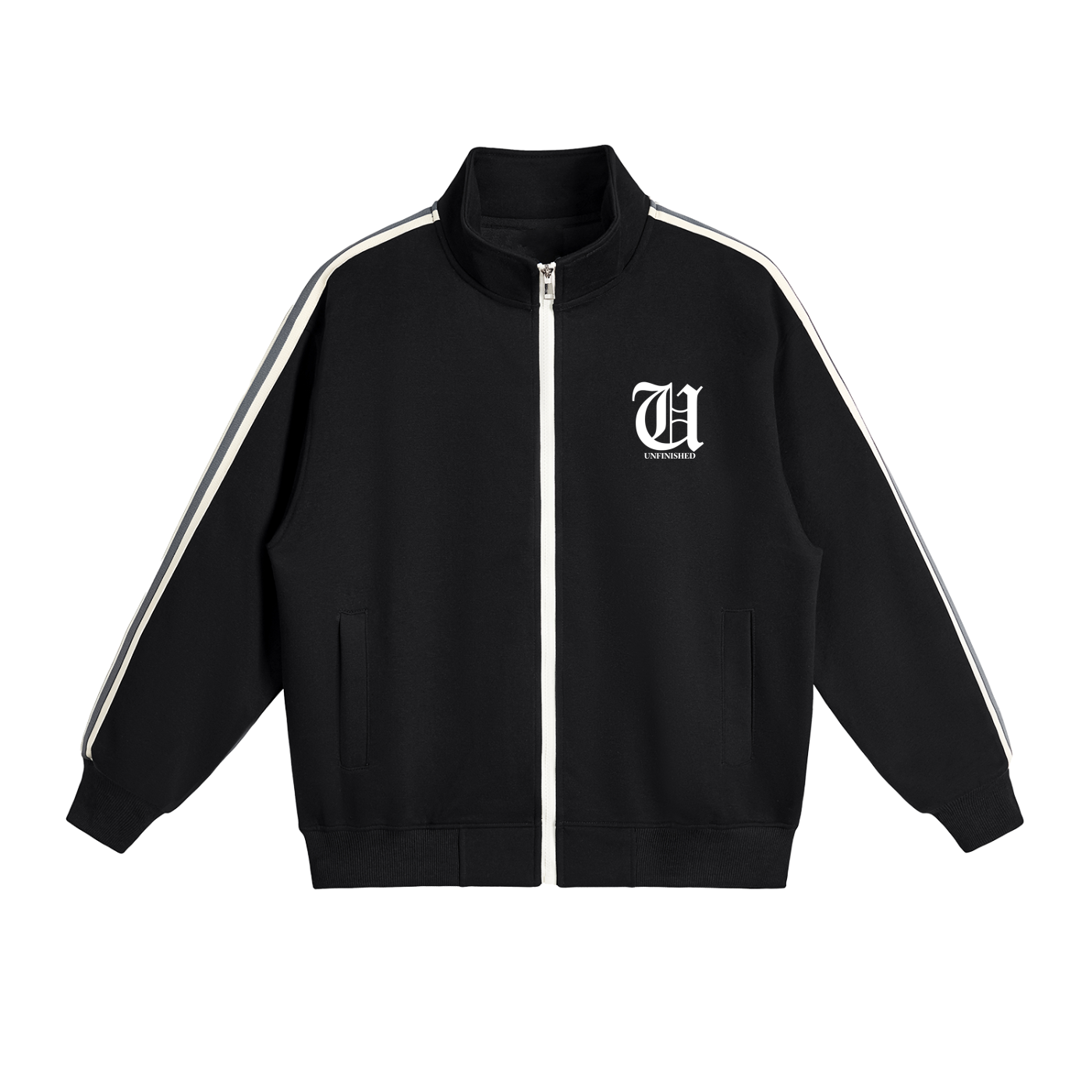 VNTGE Striped Sweater Jacket